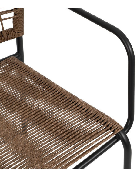 SILLA APILABLE ACERO EXTERIOR 53 X 63 X 78 CM 