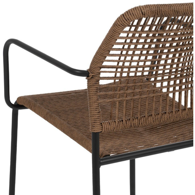 SILLA APILABLE ACERO EXTERIOR 53 X 63 X 78 CM 