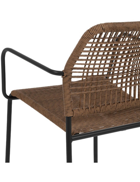 SILLA APILABLE ACERO EXTERIOR 53 X 63 X 78 CM 