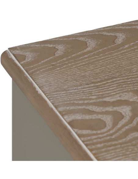 CÓMODA TAUPE MADERA 100 X 50 X 80 CM 