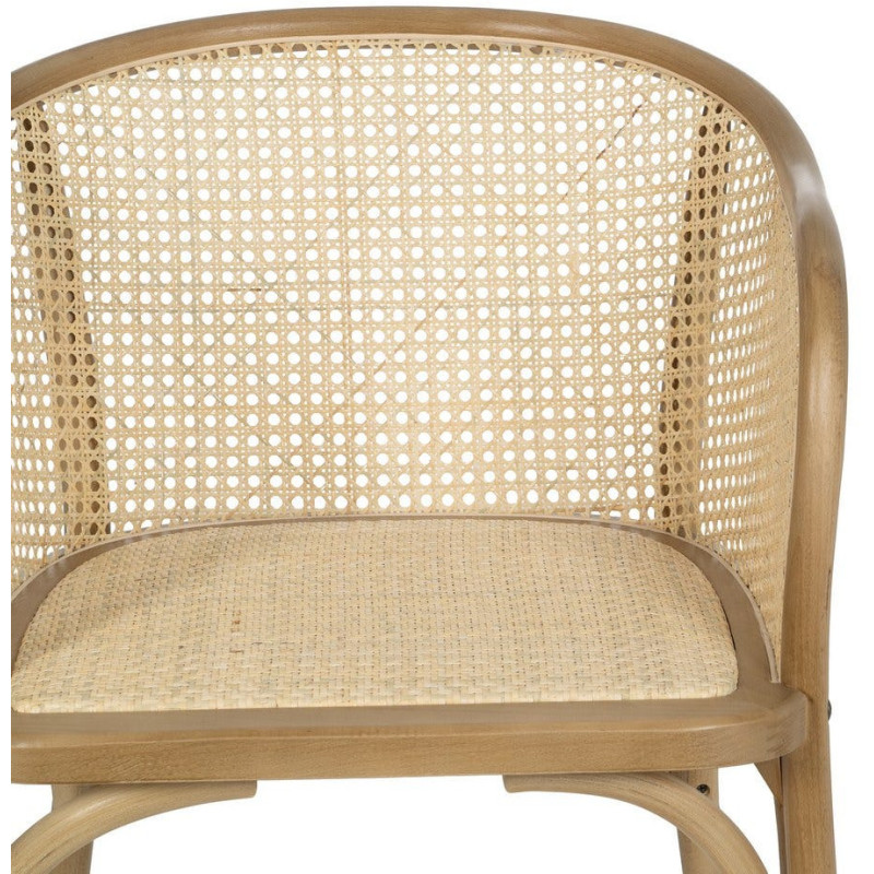 Chaise rotin 56 x 58 cm Nerja Ixia - 5
