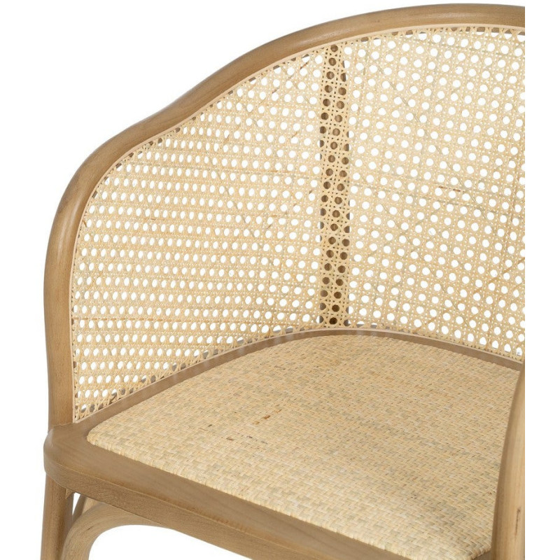 Chaise rotin 56 x 58 cm Nerja Ixia - 6