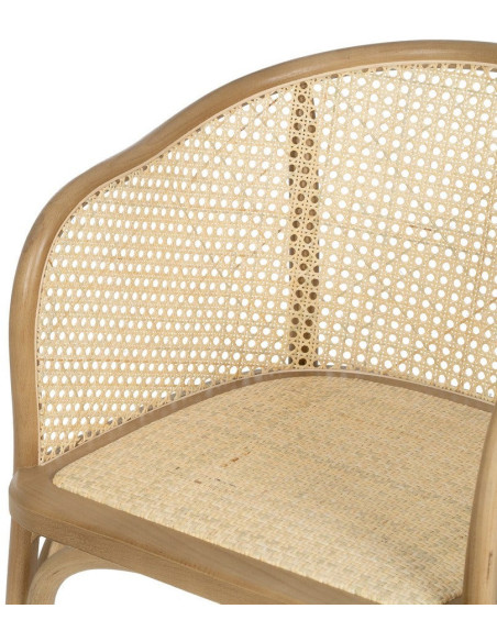 Chaise rotin 56 x 58 cm Nerja Ixia - 6