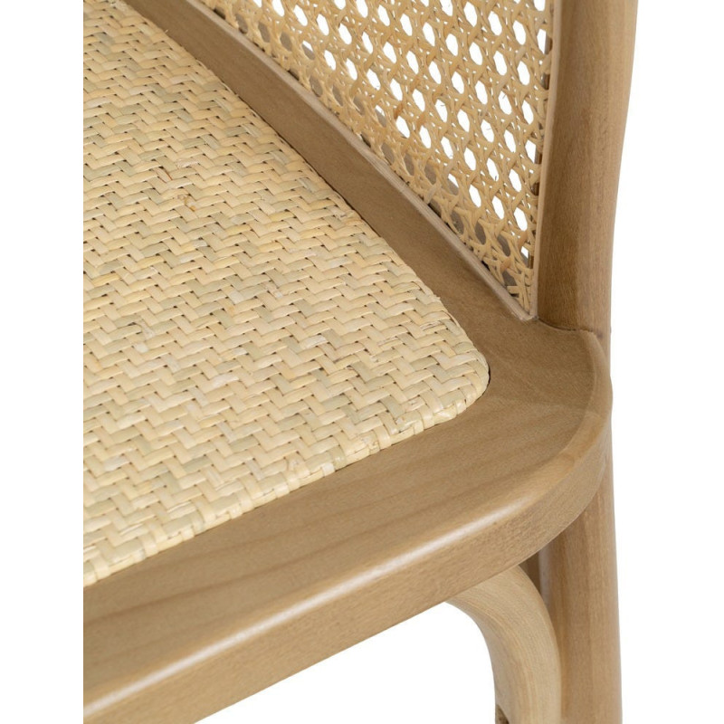 Chaise rotin 56 x 58 cm Nerja Ixia - 9