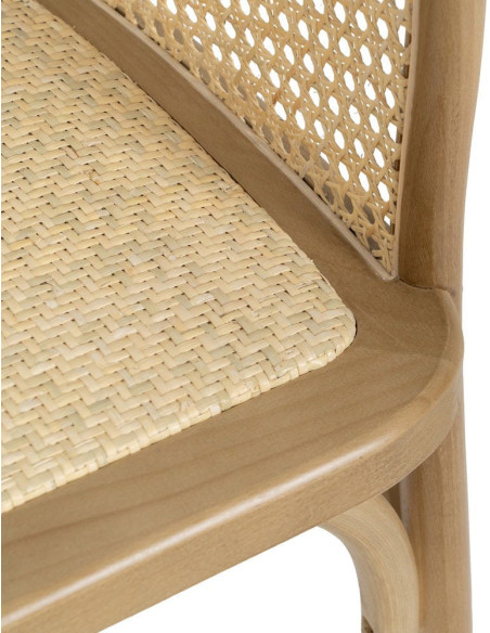 Chaise rotin 56 x 58 cm Nerja Ixia - 9