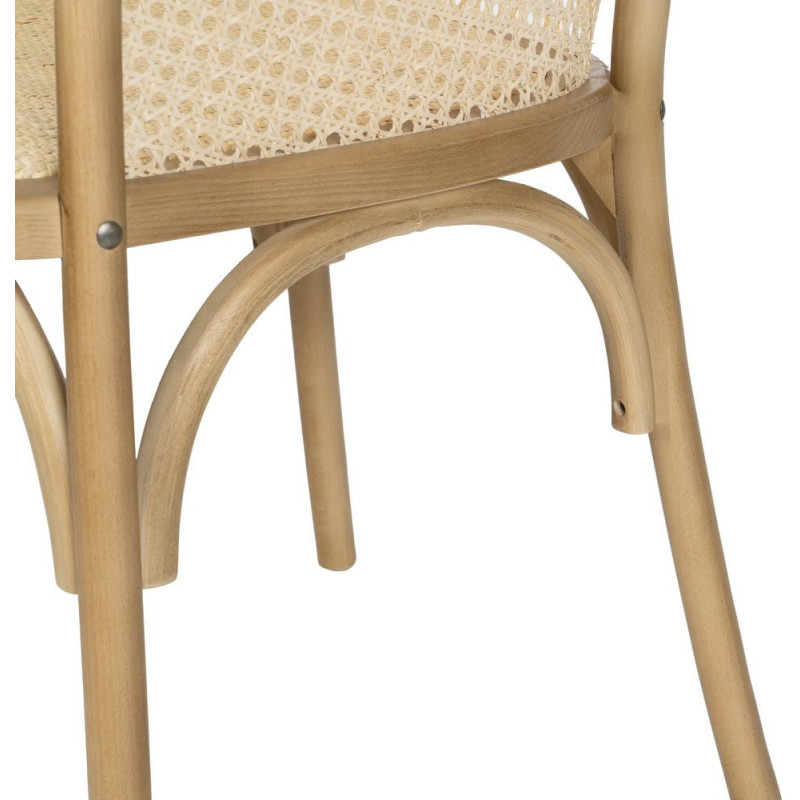 Chaise rotin 56 x 58 cm Nerja Ixia - 10