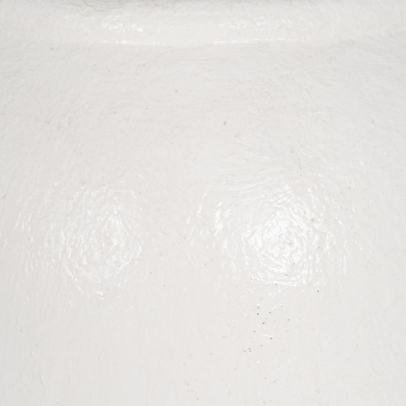 JARRÓN BLANCO FIBRA DE CEMENTO 38 X 38 X 100 CM 