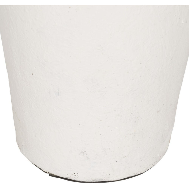 JARRÓN BLANCO FIBRA DE CEMENTO 38 X 38 X 100 CM 