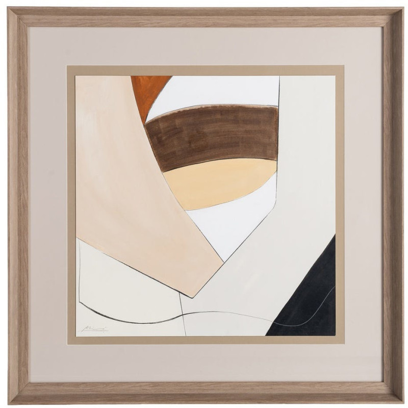 CUADRO PINTURA ABSTRACTO 2/M 80 X 80 CM 