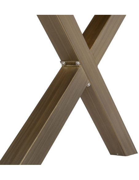 MESA COMEDOR DM-METAL SALÓN 180 X 90 X 77 CM 
