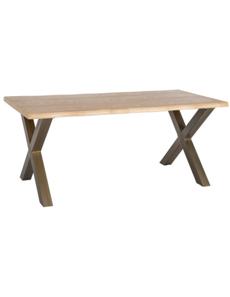 MESA COMEDOR DM-METAL SALÓN 180 X 90 X 77 CM