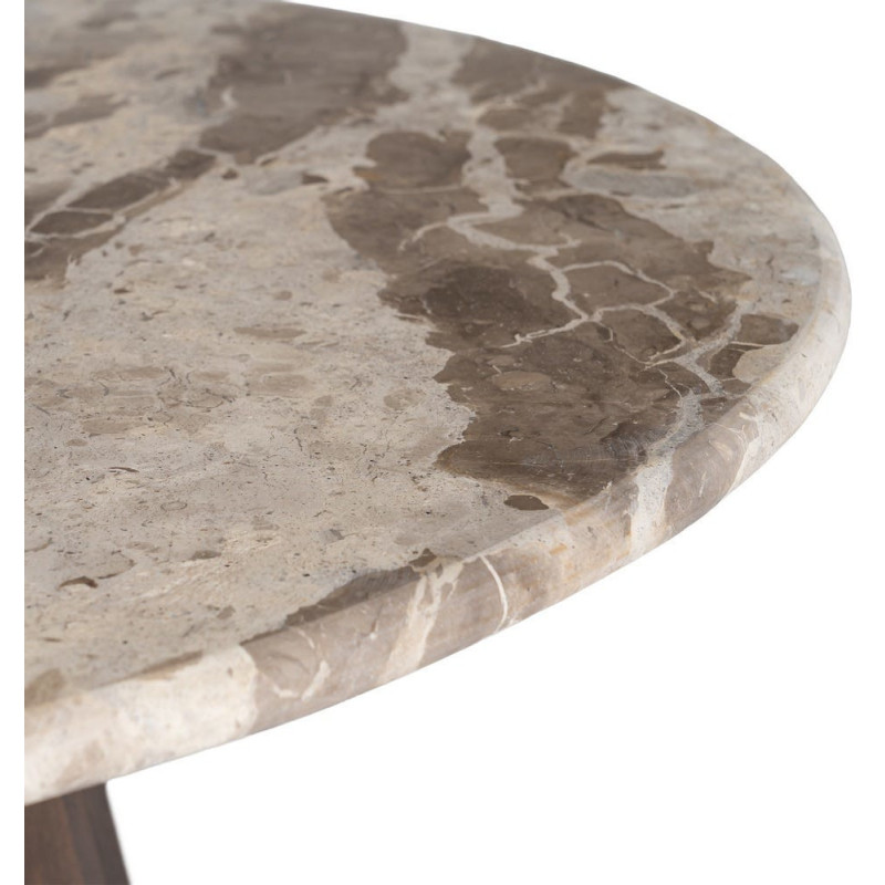 MESA CENTRO MADERA-MÁRMOL SALÓN 90 X 90 X 40 CM 