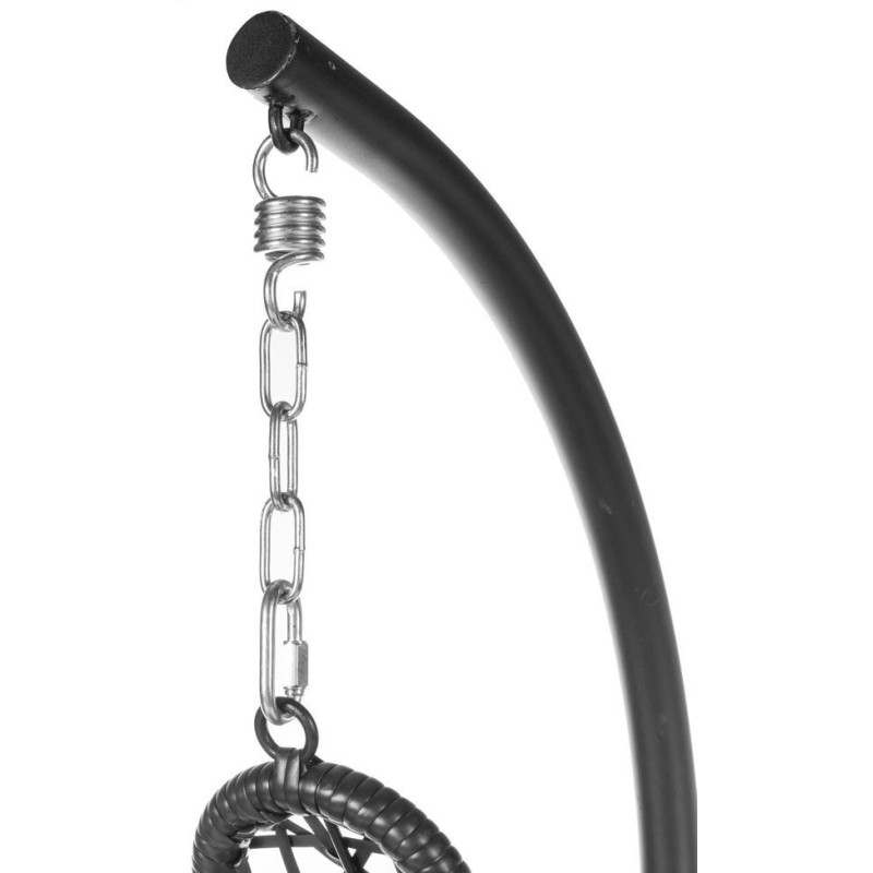 SILLA LÁGRIMA DIDO CON MÁSTIL NEGRO 104 X 104 X 192 CM 