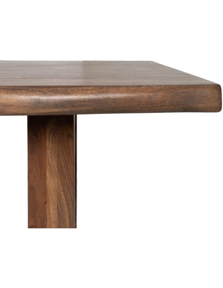 MESA COMEDOR MARRÓN MADERA DE ACACIA 280 X 100 X 77 CM 