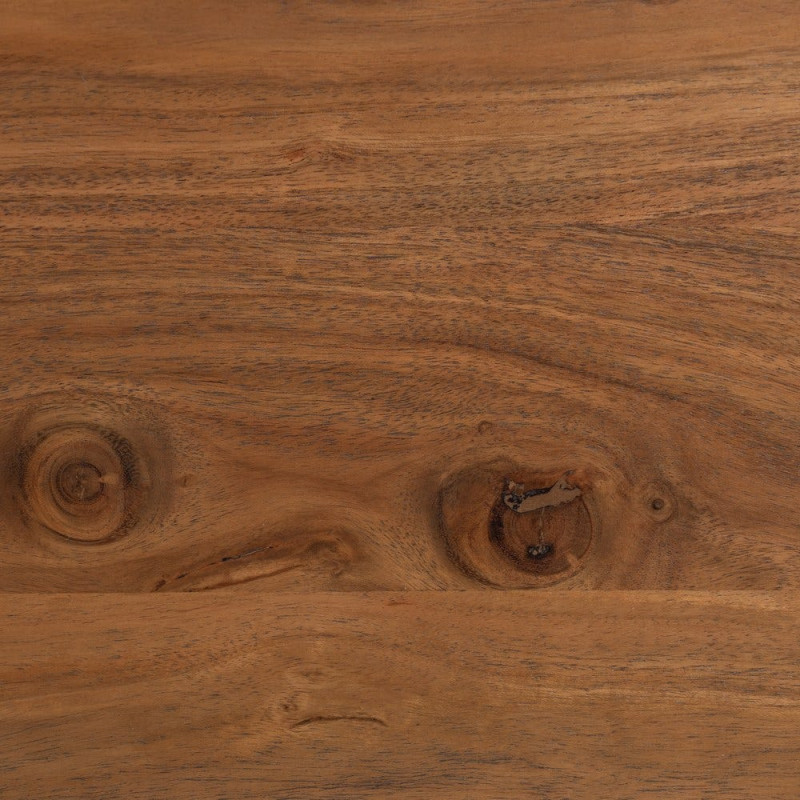 MESA COMEDOR MARRÓN MADERA DE ACACIA 280 X 100 X 77 CM 