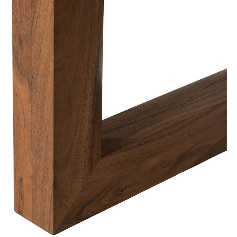 MESA COMEDOR MARRÓN MADERA DE ACACIA 280 X 100 X 77 CM 