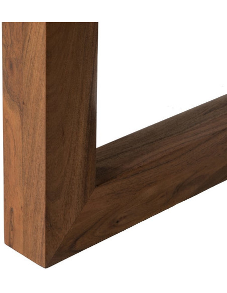 MESA COMEDOR MARRÓN MADERA DE ACACIA 280 X 100 X 77 CM 