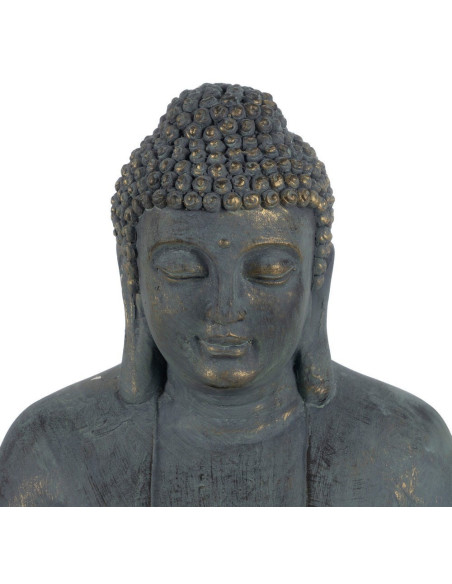 ESCULTURA BUDA FIBRA DE MAGNESIO 50 X 35 X 62 CM 