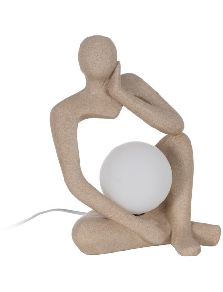 LÁMPARA MESA MUJER ARENA RESINA 24 X 23,50 X 35 CM 