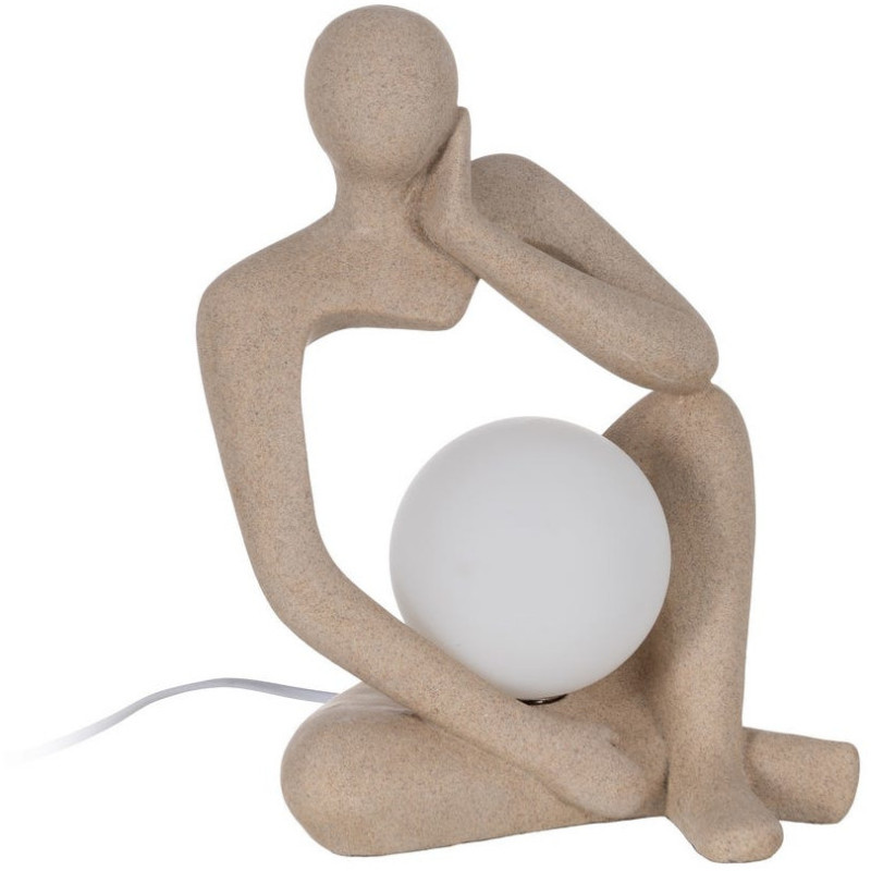 LÁMPARA MESA MUJER ARENA RESINA 24 X 23,50 X 35 CM 