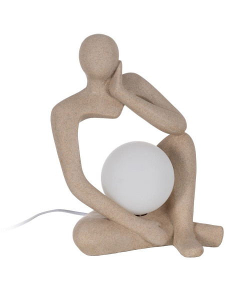 LÁMPARA MESA MUJER ARENA RESINA 24 X 23,50 X 35 CM 