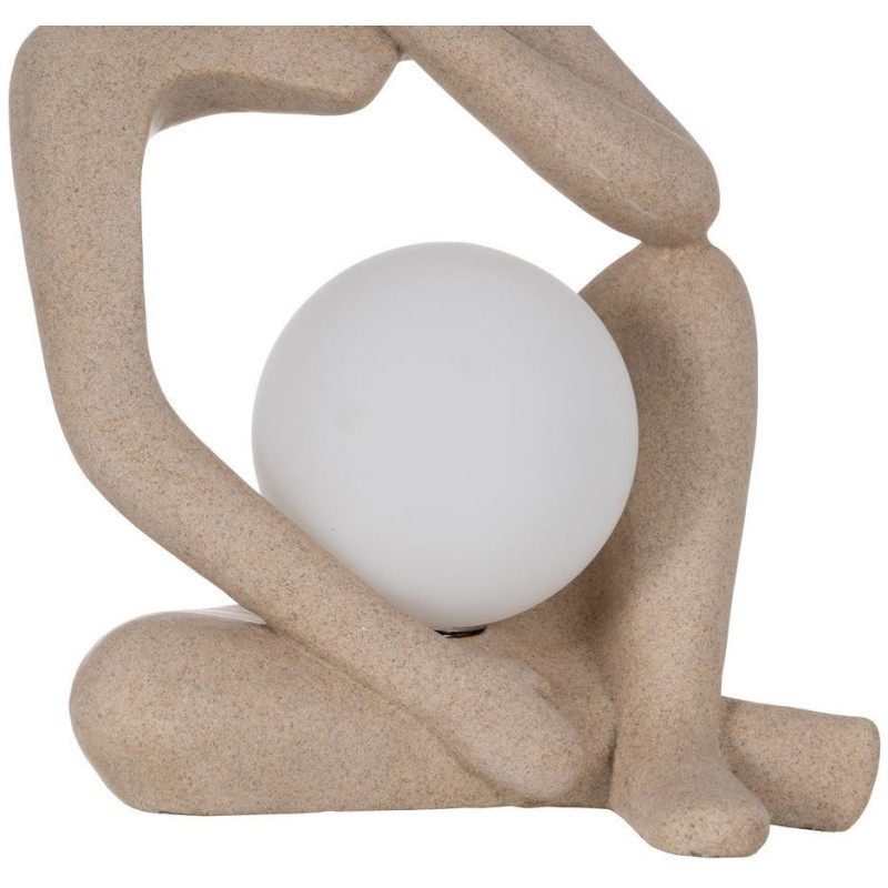 LÁMPARA MESA MUJER ARENA RESINA 24 X 23,50 X 35 CM 