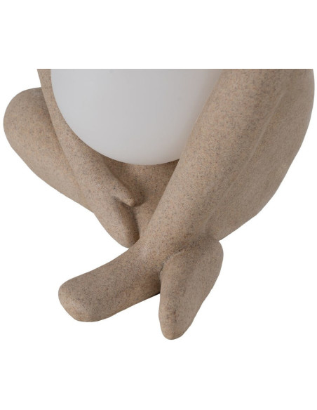 LÁMPARA MESA MUJER ARENA RESINA 24 X 23,50 X 35 CM 