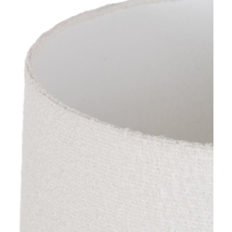 LÁMPARA MESA BEIGE CERÁMICA ILUMINACIÓN 43 X 43 X 56 CM 