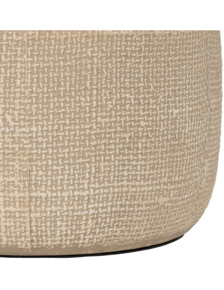 LÁMPARA MESA BEIGE CERÁMICA ILUMINACIÓN 43 X 43 X 56 CM 