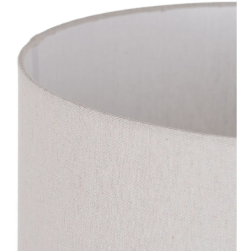 LÁMPARA MESA BLANCO-GRIS CERÁMICA 42 X 42 X 73 CM 