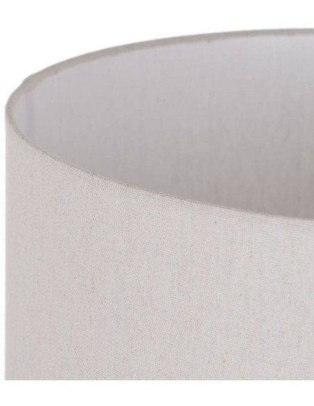 LÁMPARA MESA BLANCO-GRIS CERÁMICA 42 X 42 X 73 CM 