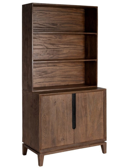 MUEBLE AUXILIAR MARRÓN MADERA DE MANGO 100 X 50 X 195 CM