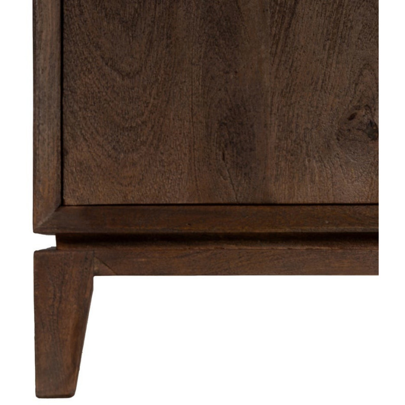 MUEBLE AUXILIAR MARRÓN MADERA DE MANGO 100 X 50 X 195 CM 