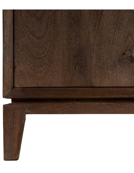 MUEBLE AUXILIAR MARRÓN MADERA DE MANGO 100 X 50 X 195 CM 
