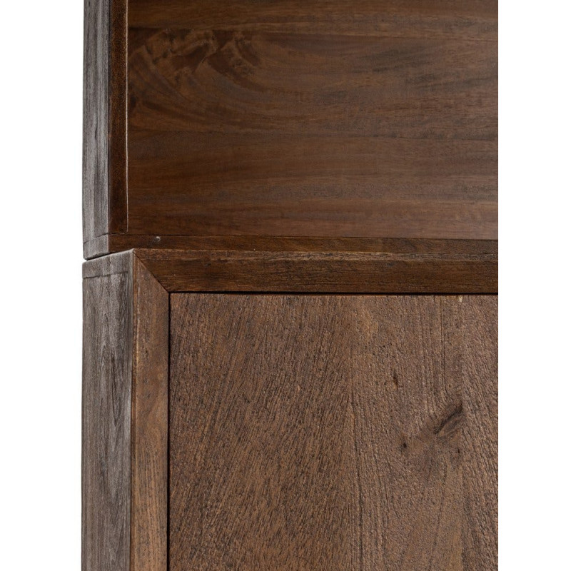 MUEBLE AUXILIAR MARRÓN MADERA DE MANGO 100 X 50 X 195 CM 