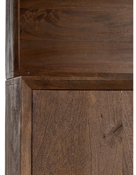 MUEBLE AUXILIAR MARRÓN MADERA DE MANGO 100 X 50 X 195 CM 
