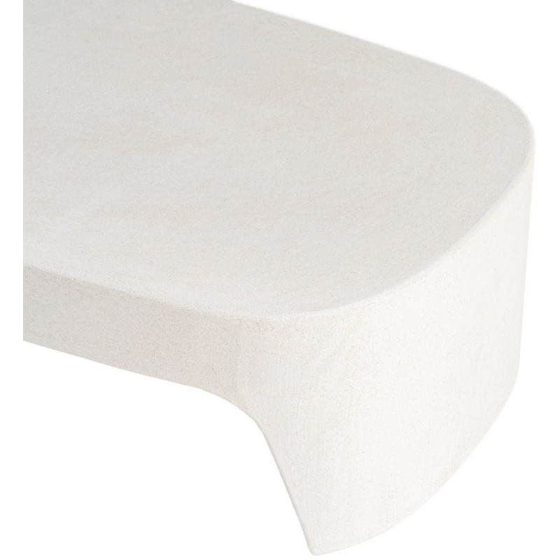 Table basse blanche MDF 120 x 70 x 35...