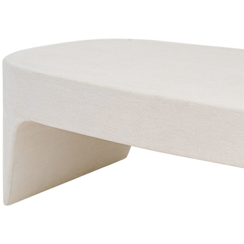 Table basse blanche MDF 120 x 70 x 35...