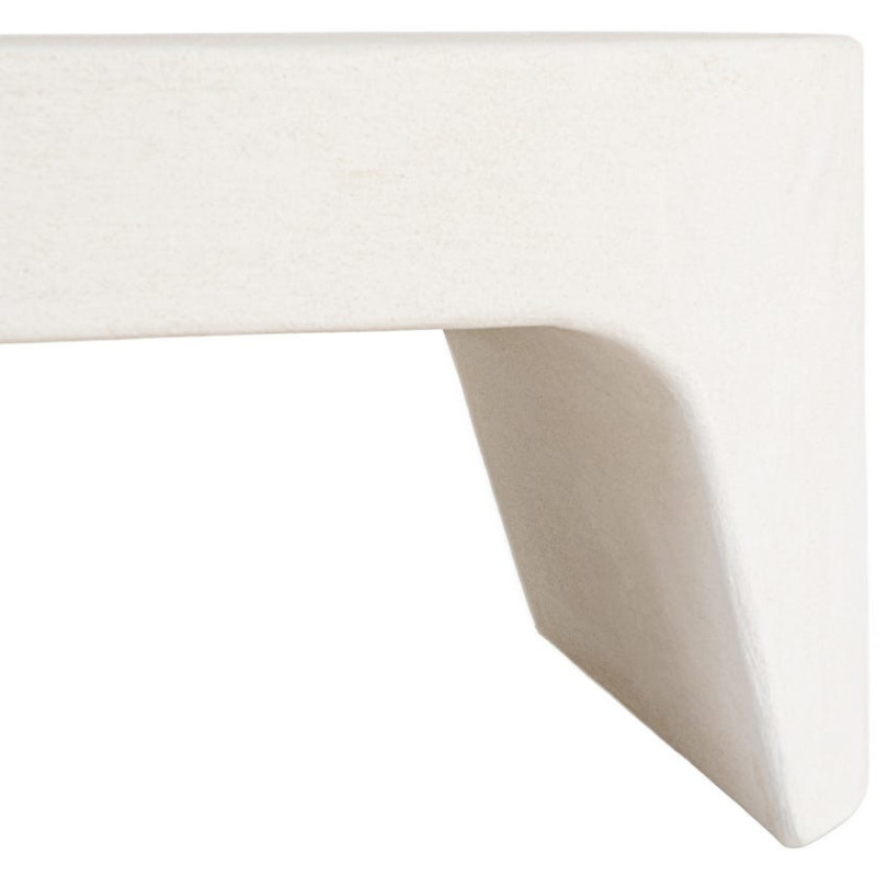 Table basse blanche MDF 120 x 70 x 35...