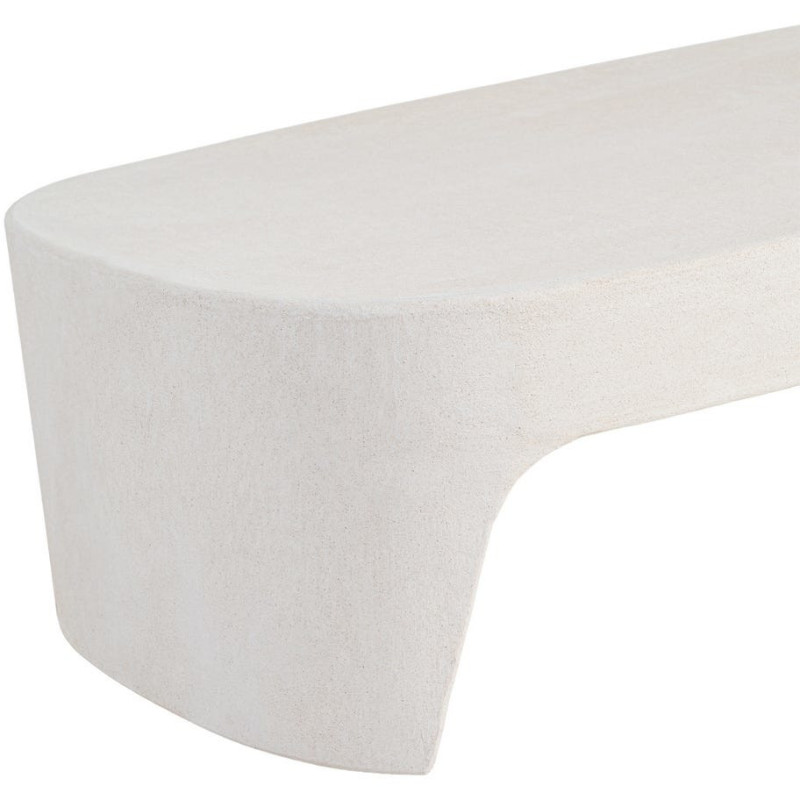 Table basse blanche MDF 120 x 70 x 35...