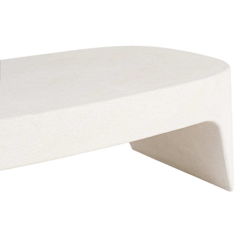 Table basse blanche MDF 120 x 70 x 35...