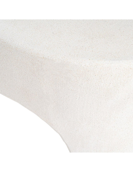 Table basse blanche MDF 120 x 70 x 35 cm Wilma