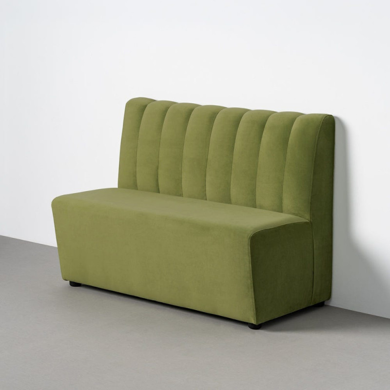 Banquette restaurant 120 cm tissu...