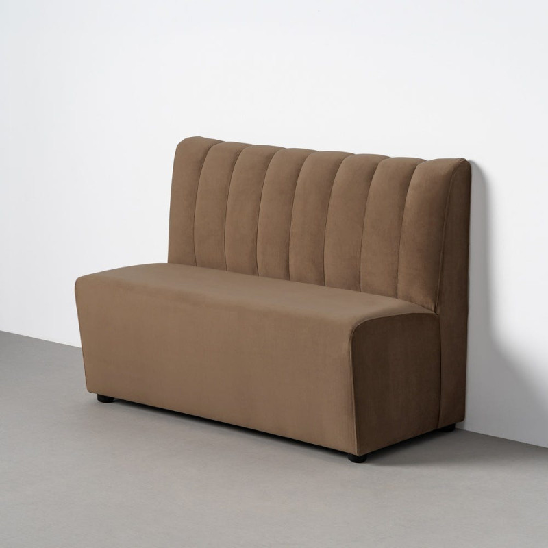 Banquette restaurant 120 cm tissu...