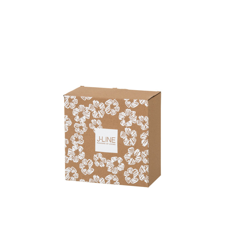 Set apéro Nara avec plateau en bois et bols en céramique blanc et noir 