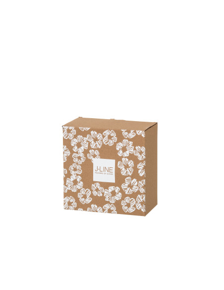 Set apéro Nara avec plateau en bois et bols en céramique blanc et noir 