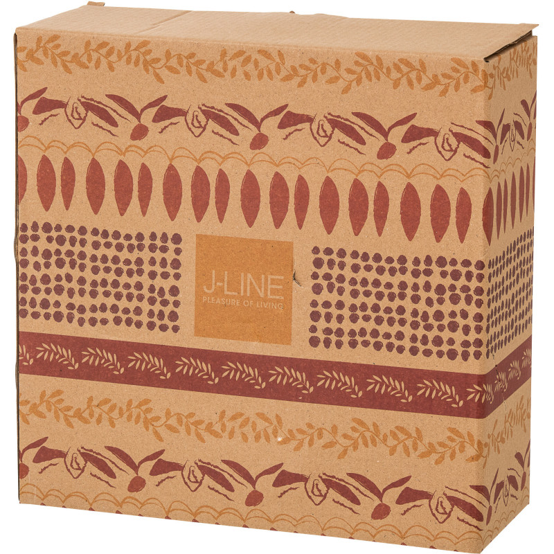 Set apéro Solea grand format avec plateau en bois et bols en céramique violet et rouge 