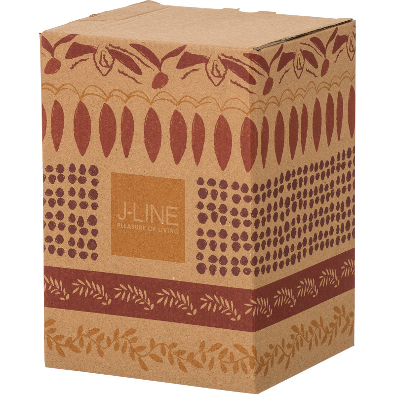 Lot de 4 bols Solea avec support métal en céramique violet et rouge 