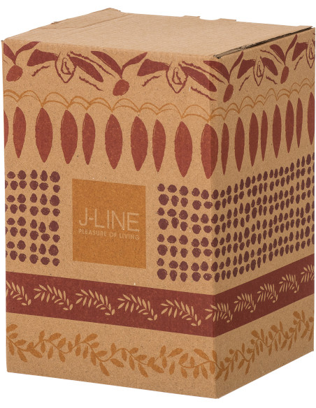 Lot de 4 bols Solea avec support métal en céramique violet et rouge 