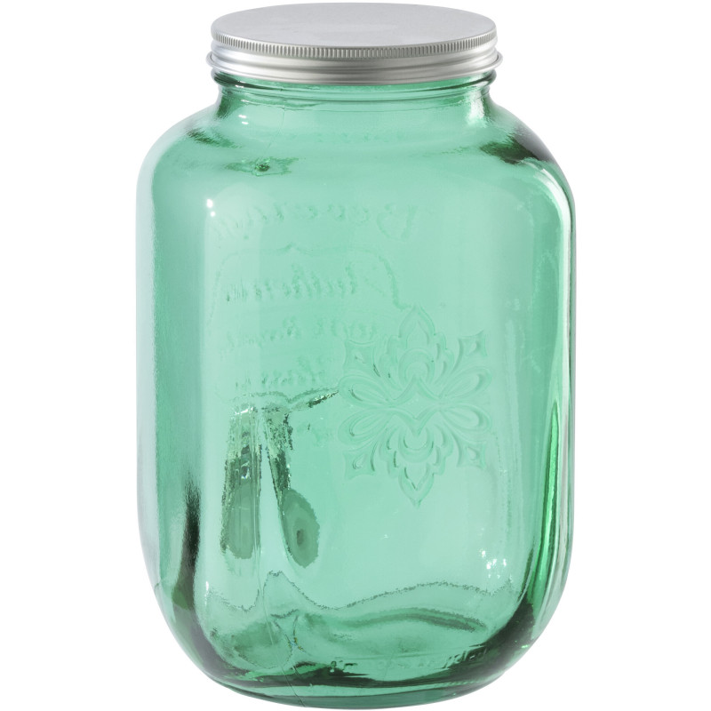 Distributeur de boissons verre vert émeraude Zelmira 4 L 